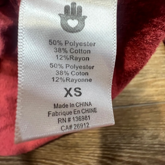 Spiritual Ganger Women's Cropped Hooded Sweatshirt, Size XS, Logo, Cozy, Soft - Picture 7 of 15